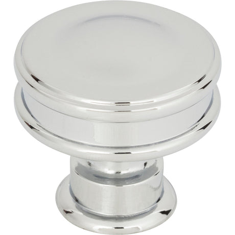 Atlas Homewares A100-CH polished chrome cabinet knob