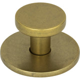 Atlas Homewares A600-UB vintage brass cabinet knob