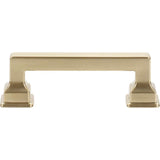 Atlas Homewares A621-WB warm brass cabinet pull