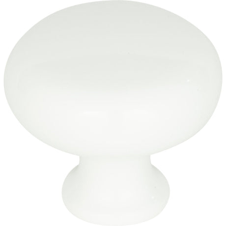 Atlas Homewares A819-WG white gloss cabinet knob