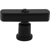 Atlas Homewares A981-BL matte black t shaped cabinet pull