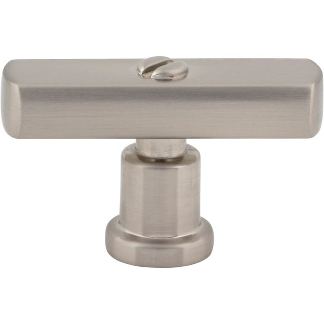 Atlas Homewares A981-BRN brushed nickel t shaped cabinet pull