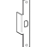 Don-Jo AF261SL silver coated electric strike filler plate