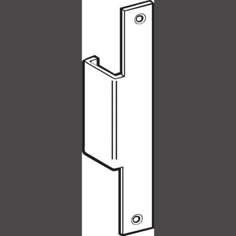 Don-Jo AF29LSL silver coated electric strike filler plate