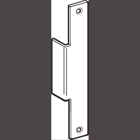 Don-Jo AF29SL silver coated electric strike filler plate