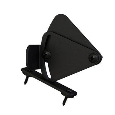 Orca Hardware AH-PRIVLATCH-BL sliding door privacy latch in polished brass, additional view