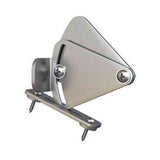 Orca Hardware AH-PRIVLATCH-SS satin stainless steel sliding door privacy latch