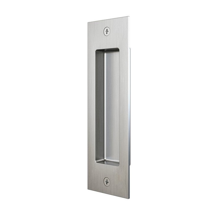 Orca Hardware AH-RECPULL-SS-6.5 satin stainless steel rectangular door pull