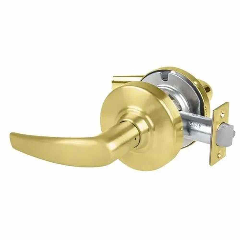 Schlage Commercial ALX10ATH606 satin brass passage door lever