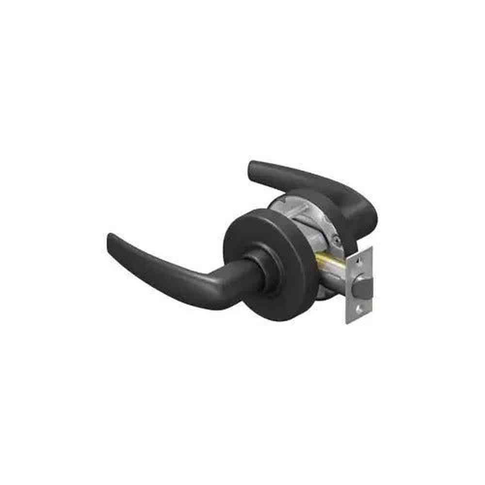 Schlage Commercial ALX10ATH622 matte black passage door lever