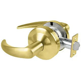 Schlage Commercial ALX10OME606 satin brass passage door lever