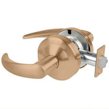 Schlage Commercial ALX10OME612 satin bronze passage door lever