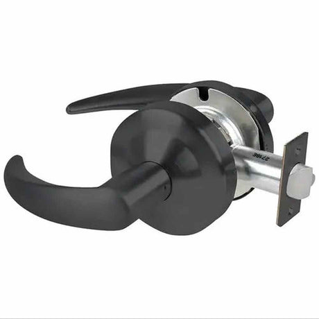 Schlage Commercial ALX10OME622 matte black passage door lever