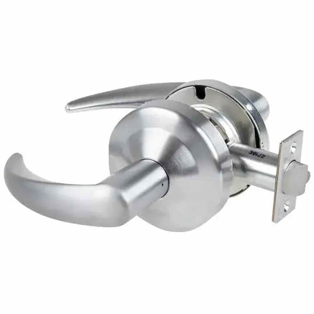 Schlage Commercial ALX10OME626 satin chrome passage door lever