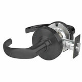 Schlage Commercial ALX10SPA622 matte black passage door lever