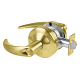 Schlage Commercial ALX40OME606 satin brass privacy door lever