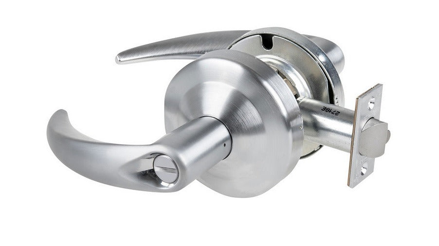Schlage Commercial ALX40OME625 polished chrome privacy door lever