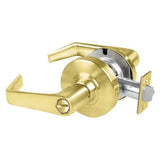 Schlage Commercial ALX40SAT606 satin brass privacy door lever