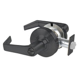 Schlage Commercial ALX40SAT622 matte black privacy door lever