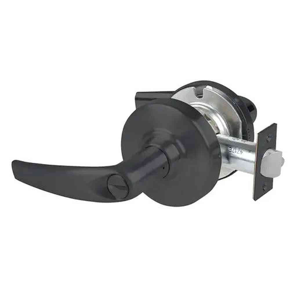 Schlage Commercial ALX44ATH622 matte black privacy door lever