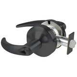 Schlage Commercial ALX44OME622 matte black privacy door lever