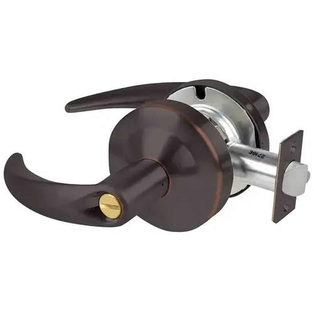Schlage Commercial ALX44OME643E aged bronze privacy door lever