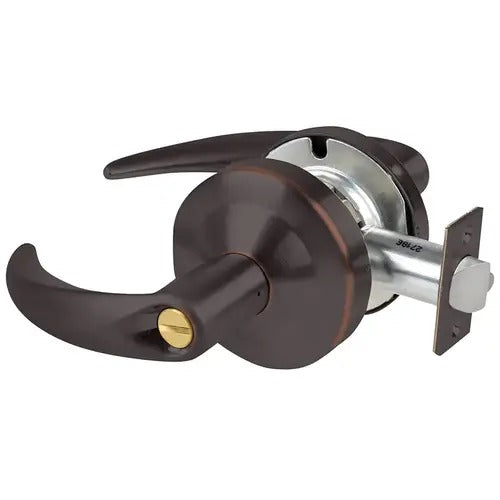 Schlage Commercial ALX44OME643E aged bronze privacy door lever