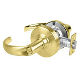 Schlage Commercial ALX44SPA606 satin brass privacy door lever