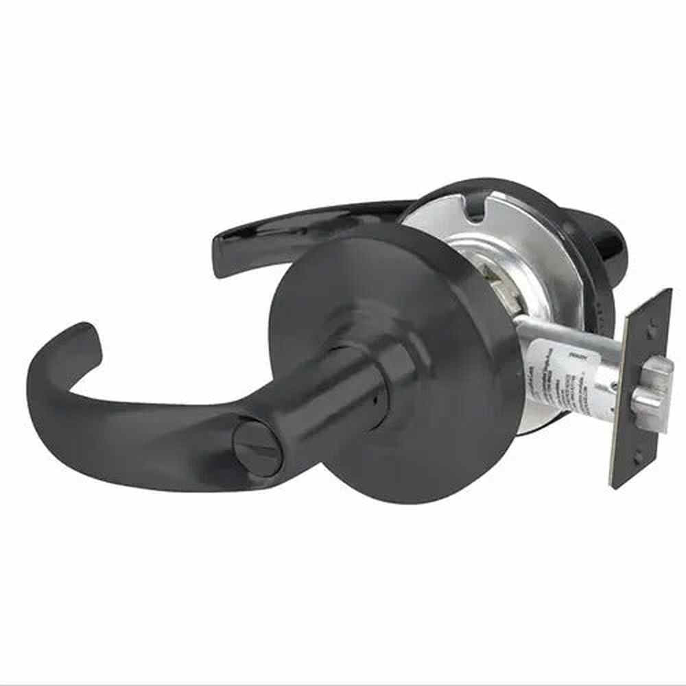 Schlage Commercial ALX44SPA622 matte black privacy door lever
