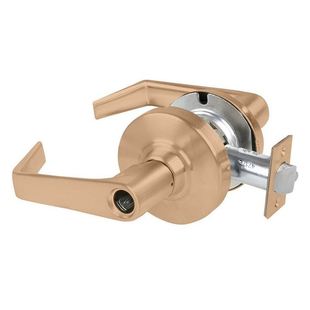 Schlage Commercial ALX50LSAT612 satin bronze keyed entry lever