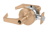 Schlage Commercial ALX50LSAT612 satin bronze keyed entry lever