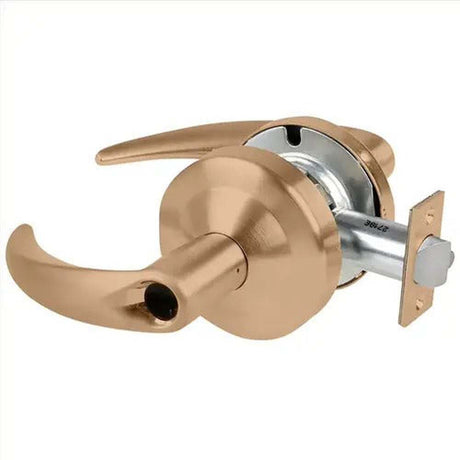 Schlage Commercial ALX70LOME612 satin bronze classroom door lever