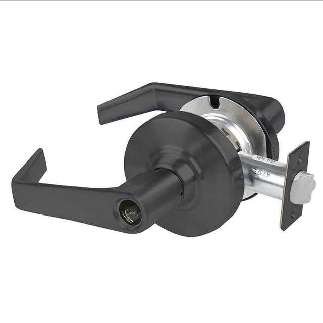 Schlage Commercial ALX70LSAT622 matte black keyed entry lever