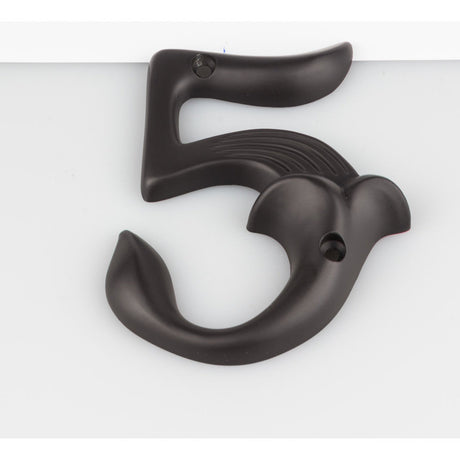 Atlas Homewares AN5-O aged bronze house number