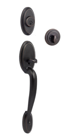 Sure-Loc AN500 11P vintage bronze dummy handleset