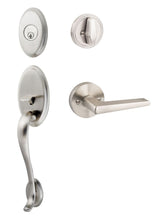 Sure-Loc AN507-BS-RD 15 satin nickel single cylinder handleset