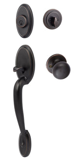 Sure-Loc AN507-DU-RD 11P vintage bronze single cylinder handleset