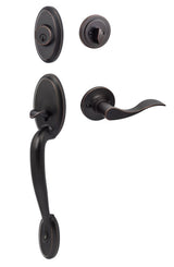 Sure-Loc AN507-SB RH 11P vintage bronze single cylinder handleset
