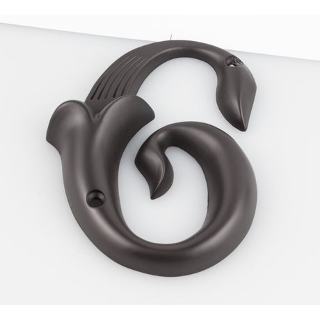 Atlas Homewares AN6-O aged bronze house number