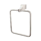 Top Knobs AQ5BSN brushed satin nickel towel ring