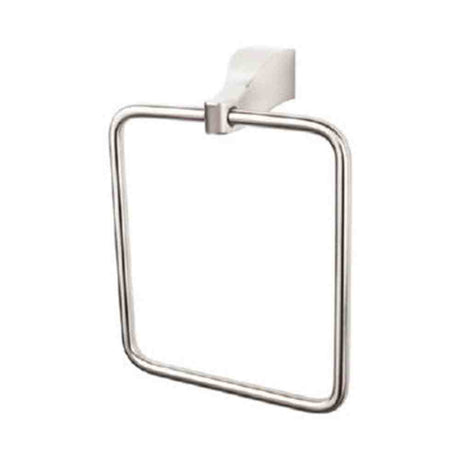 Top Knobs AQ5BSN brushed satin nickel towel ring