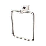 Top Knobs AQ5PN polished nickel towel ring