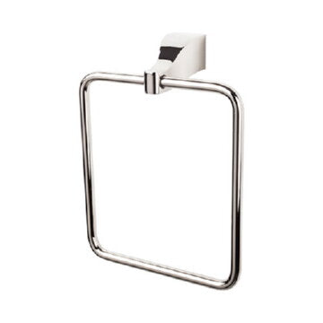 Top Knobs AQ5PN polished nickel towel ring