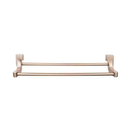 Top Knobs AQ7BB brushed bronze towel bar