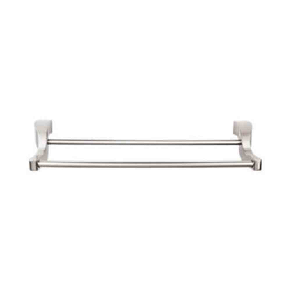 Top Knobs AQ7BSN brushed satin nickel towel bar