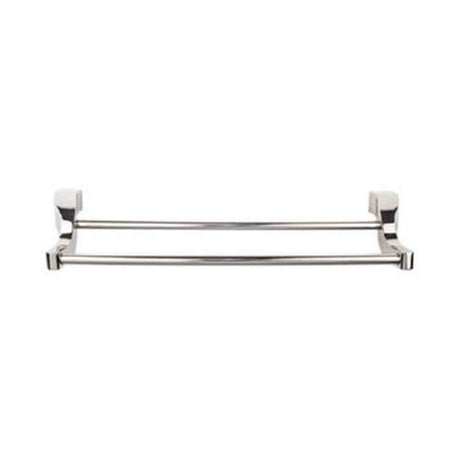 Top Knobs AQ7PN polished nickel towel bar