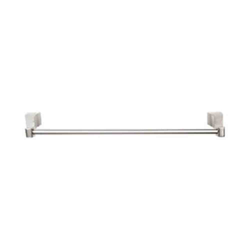Top Knobs AQ8BSN brushed satin nickel towel bar