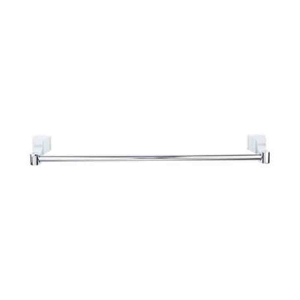 Top Knobs AQ8PC polished chrome towel bar