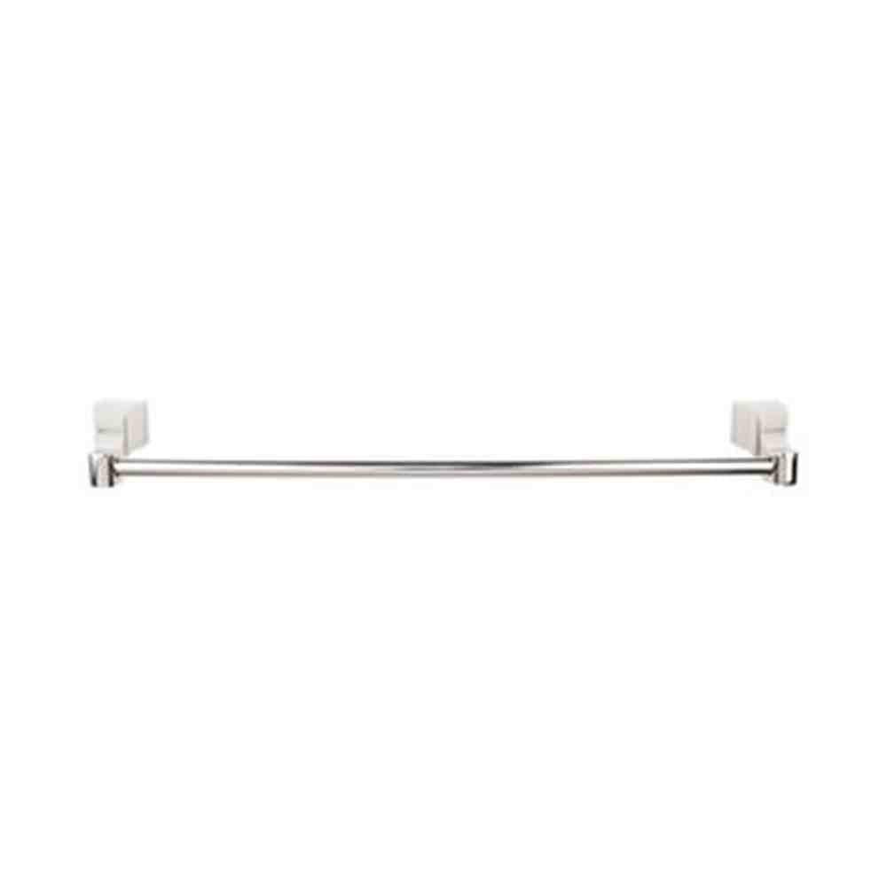 Top Knobs AQ8PN polished nickel towel bar