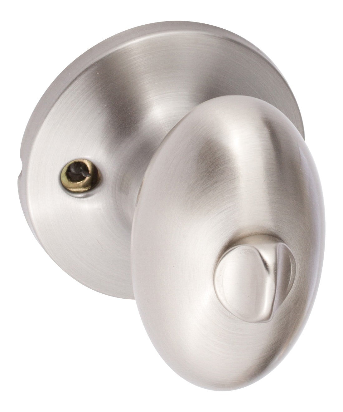 Sure-Loc Hardware AR102 15 Arapaho privacy door knob in satin nickel, additional view